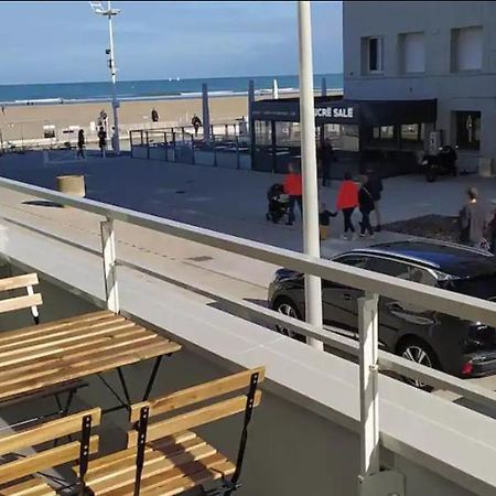 Bel Appt Neuf - Vue Mer - Terrasse - Parking Prive Dunkirk Luaran gambar