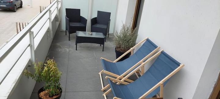 Bel Appt Neuf - Vue Mer - Terrasse - Parking Prive Dunkirk Luaran gambar
